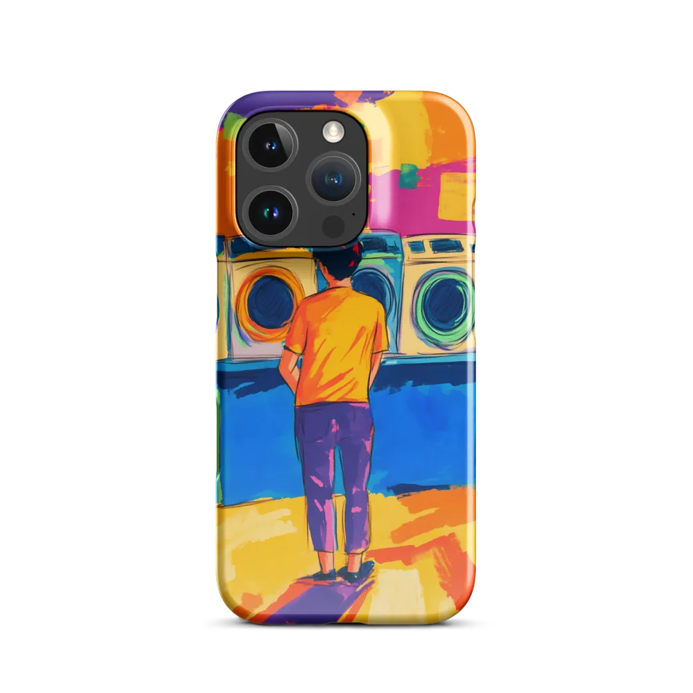 Laundry Day: A Vivid Contemplation | Phone Case |  16 Pro | Snap Case | Glossy