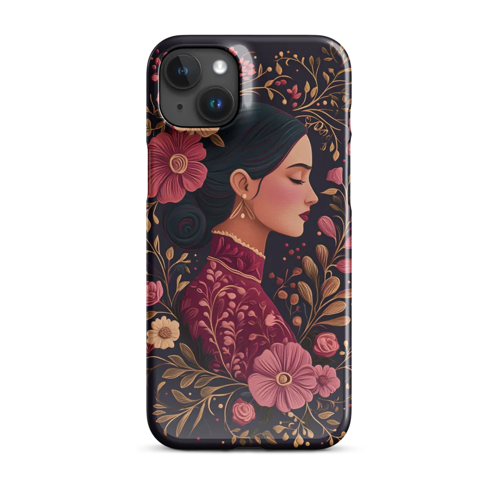 Portrait of Serenity | Phone Case |  15 Plus | Snap Case | Glossy