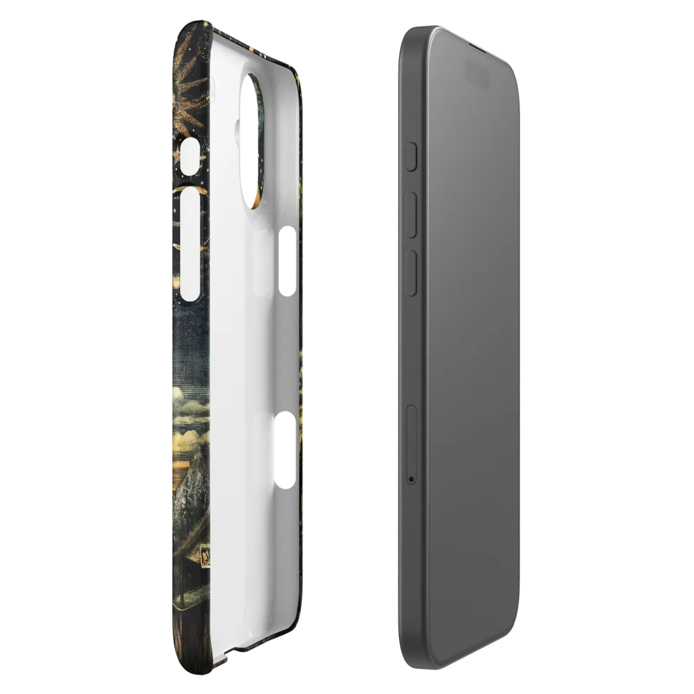 Cosmic Curiosity: A Journey Beyond Earth | Phone Case |  16 Plus | Snap Case | Matte