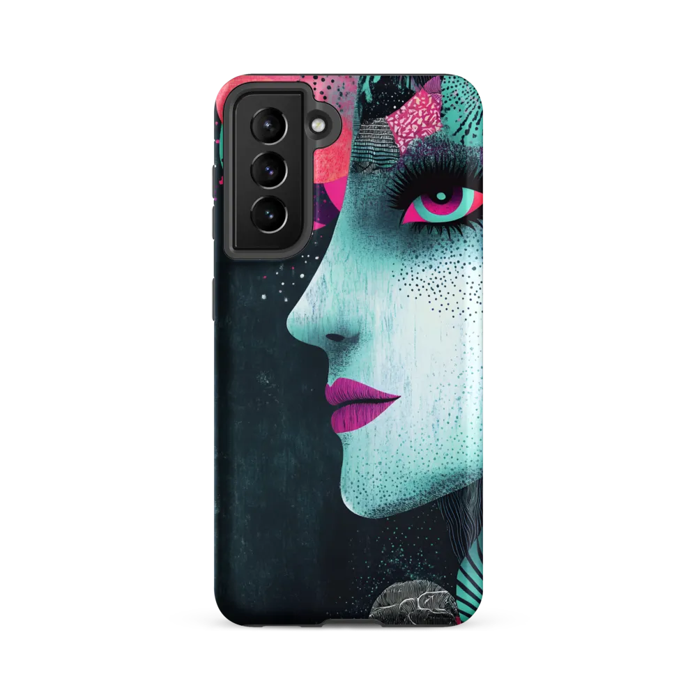 Mystical Beauty in Blue and Pink | Phone Case |  S21 FE | Tough Case | Matte