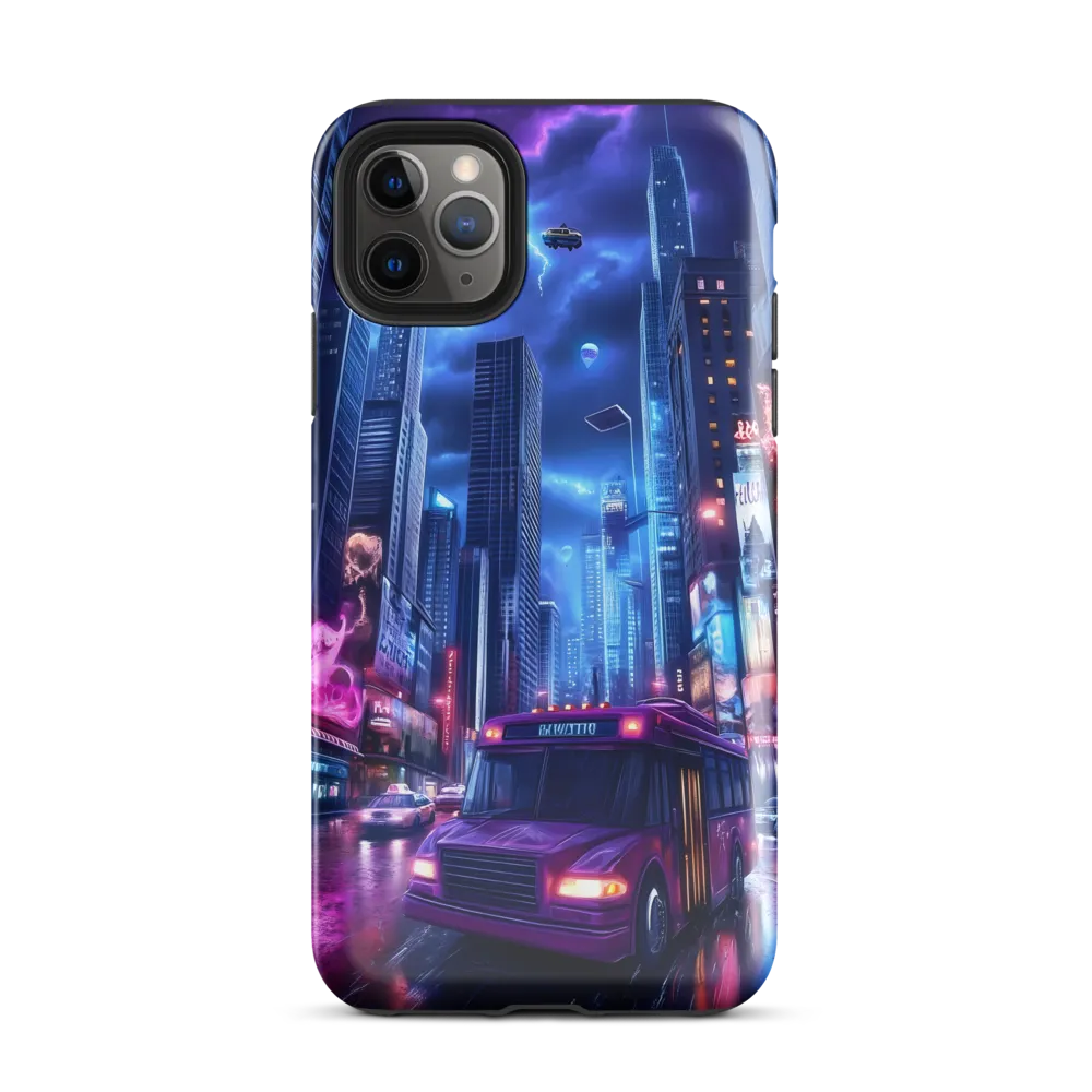 City of Neon Dreams | Phone Case |  11 Pro Max | Tough Case | Glossy