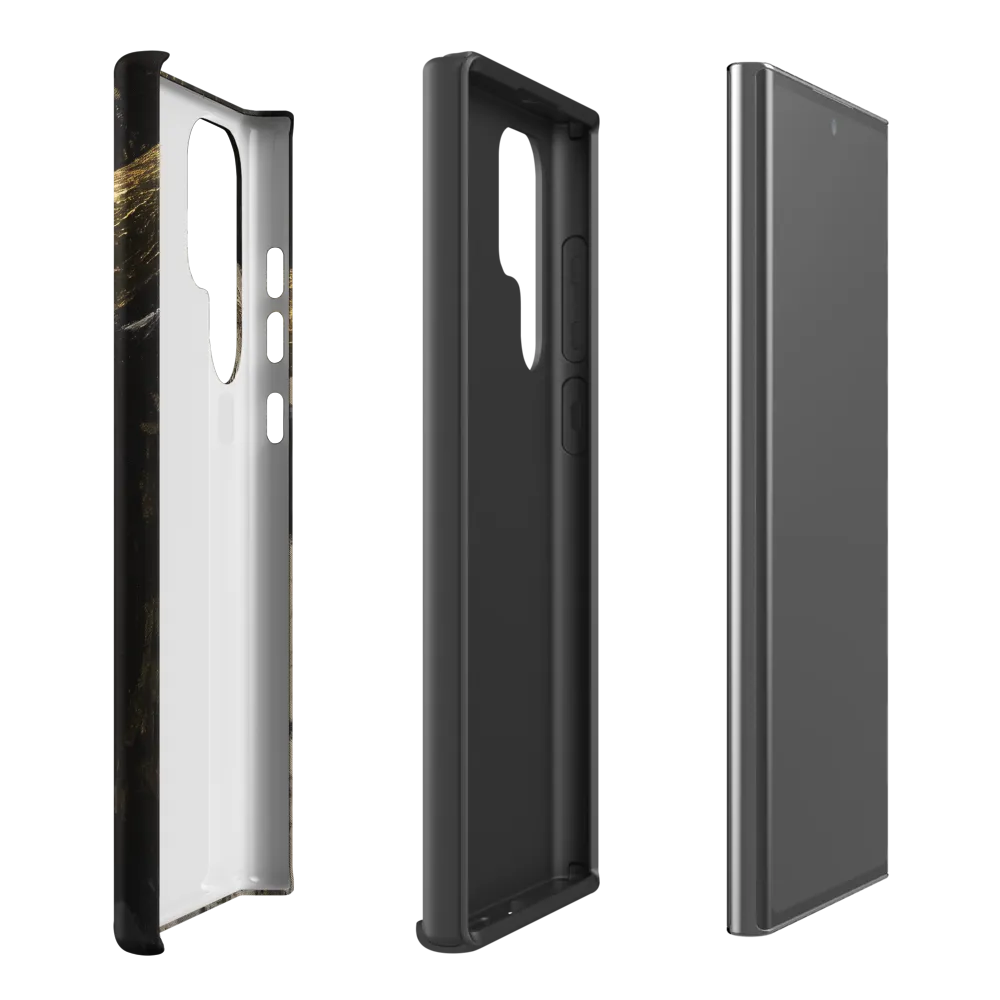 Majestic Bull: The Power in Black and Gold