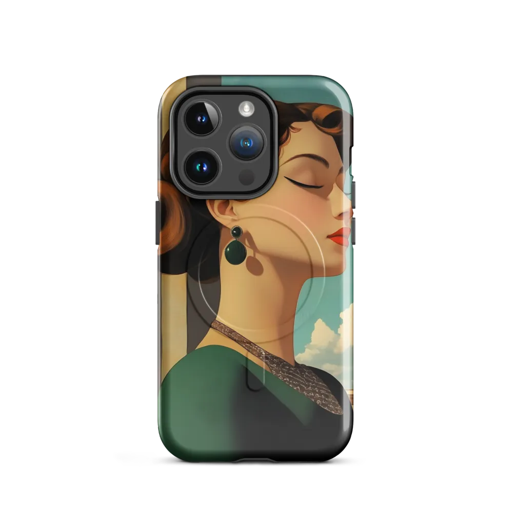 Elegance in Art Deco: A Portrait of Grace