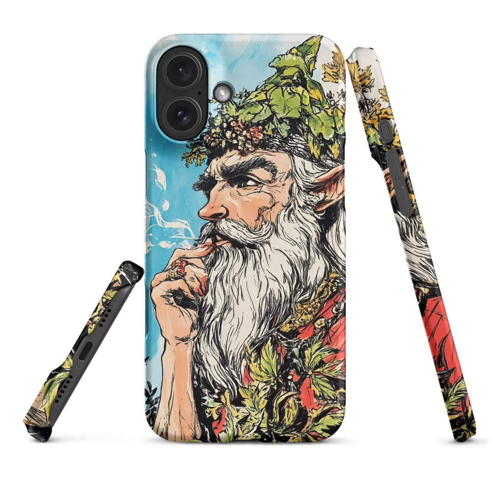 Wisdom of the Nature Spirit | Phone Case |  16 Plus | Snap Case | Matte