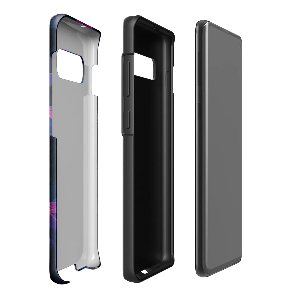 Mysterious Geometric Harmony | Phone Case |  S10 Plus | Tough Case | Glossy