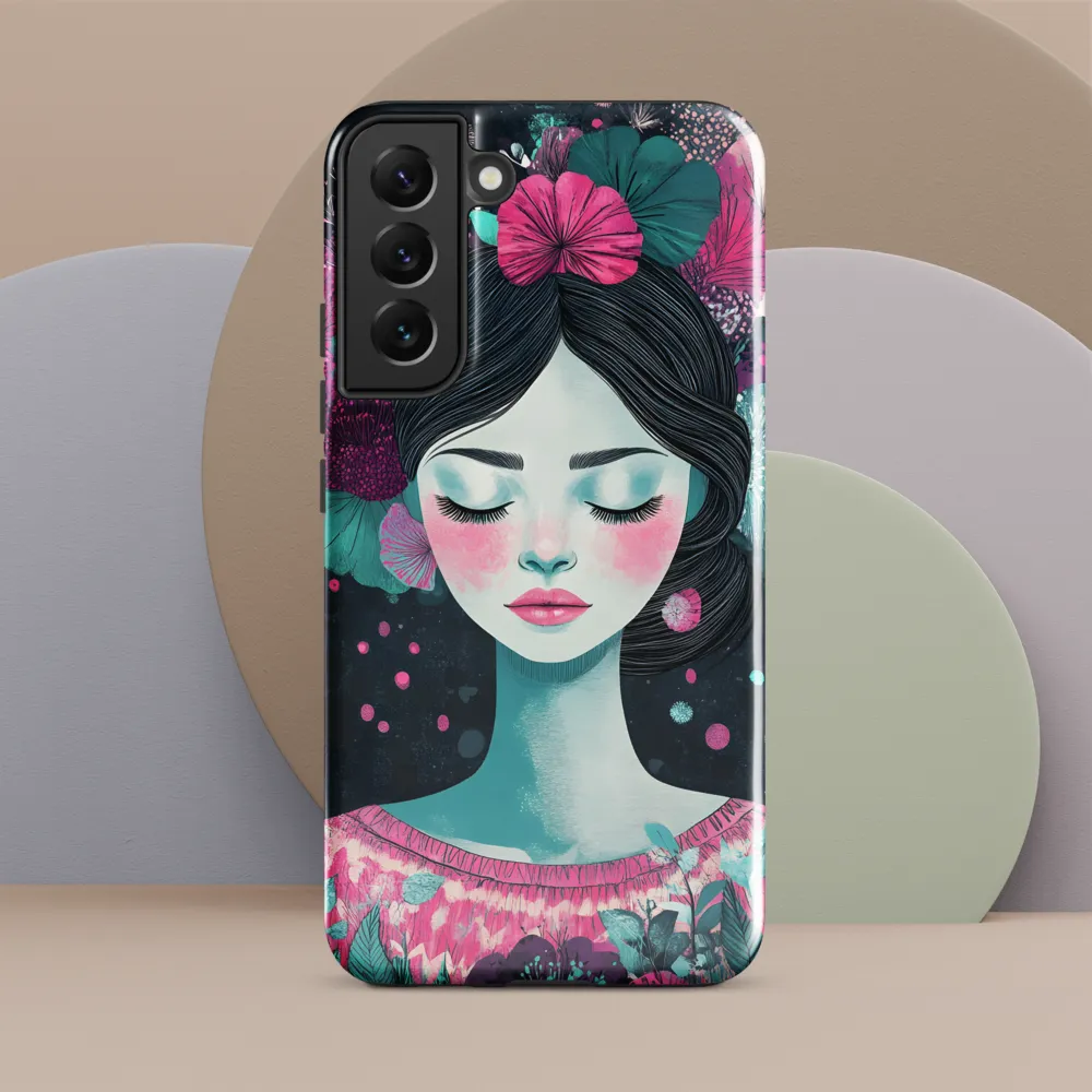Embrace of Floral Serenity