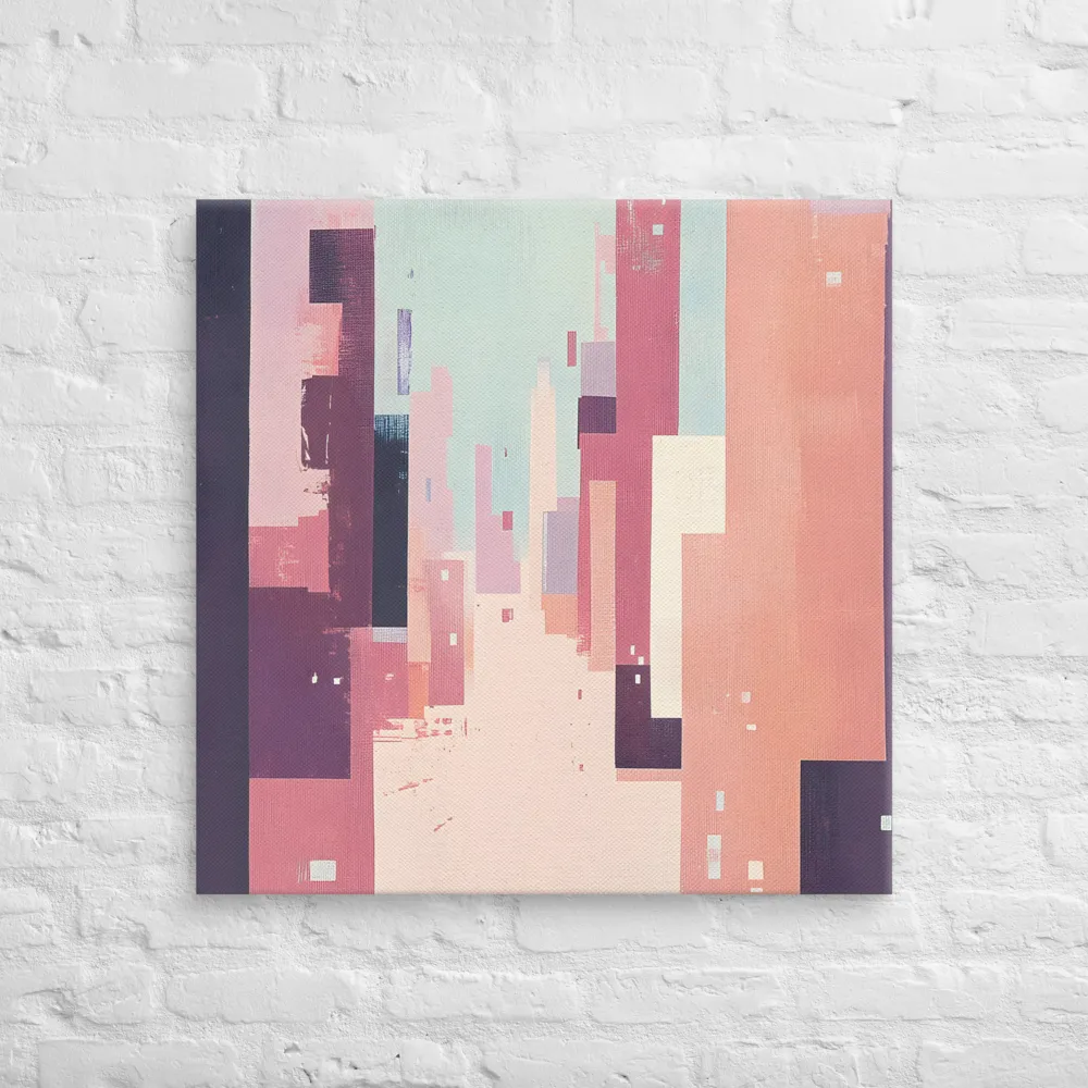 Tranquil Cityscape | Canvas | 30″×30″