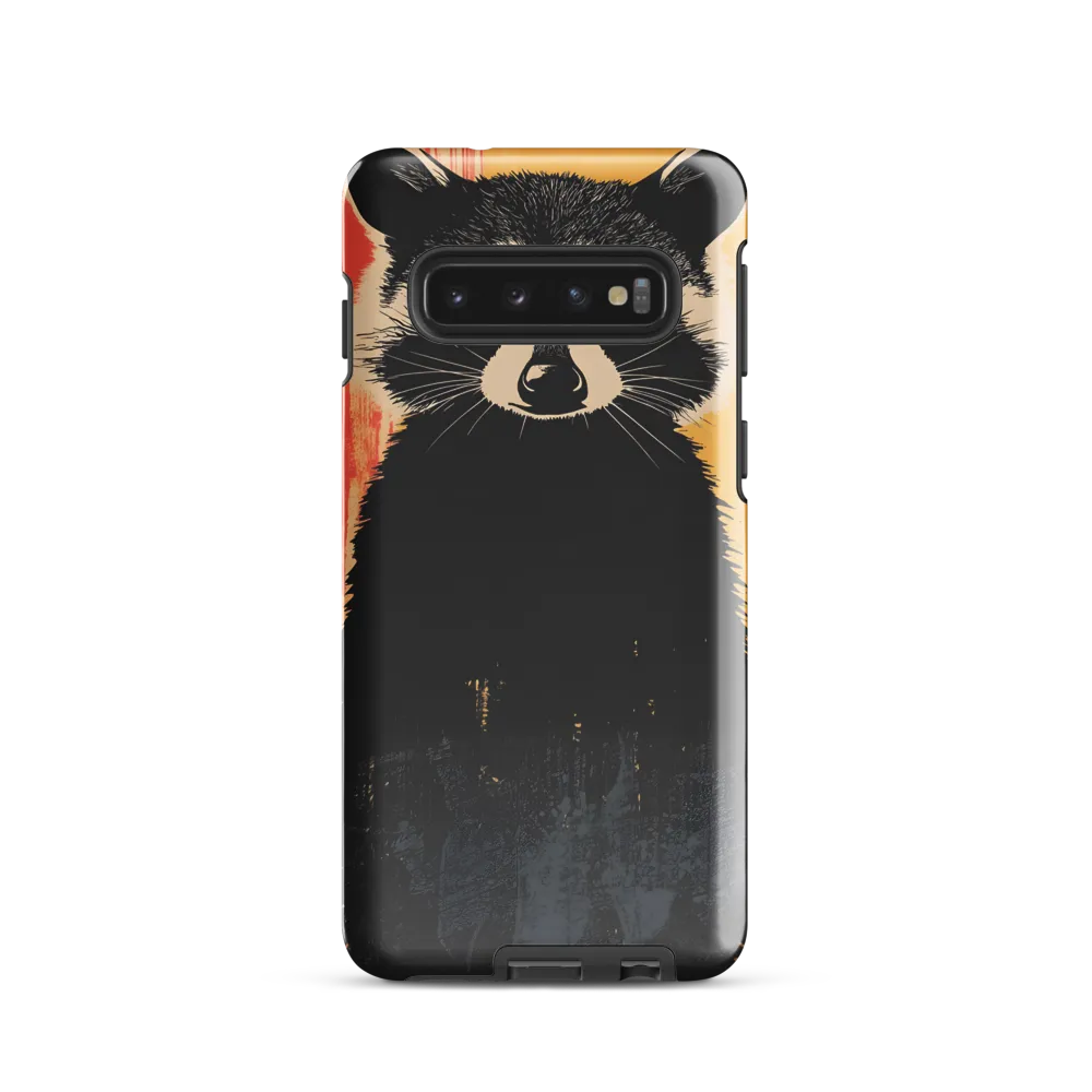 Whimsical Raccoon Portrait
