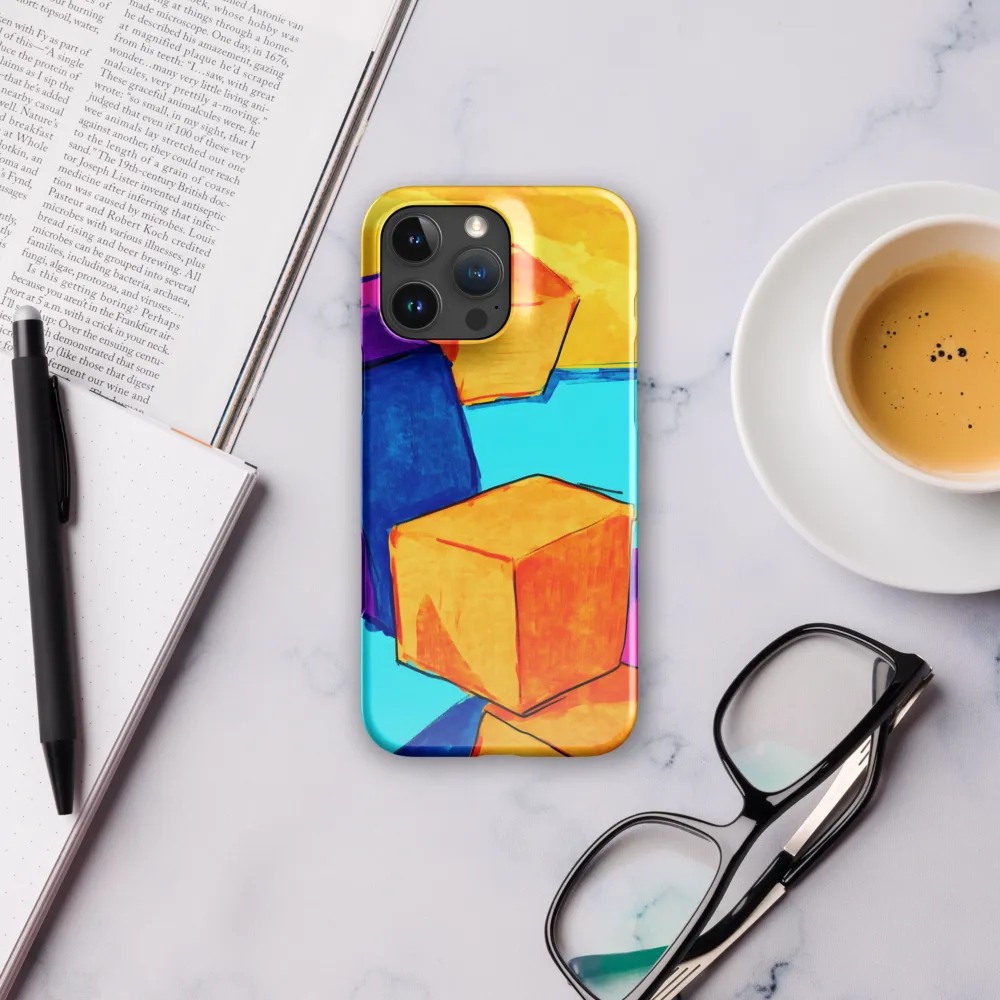 Playful Cubes in Vibrant Harmony
