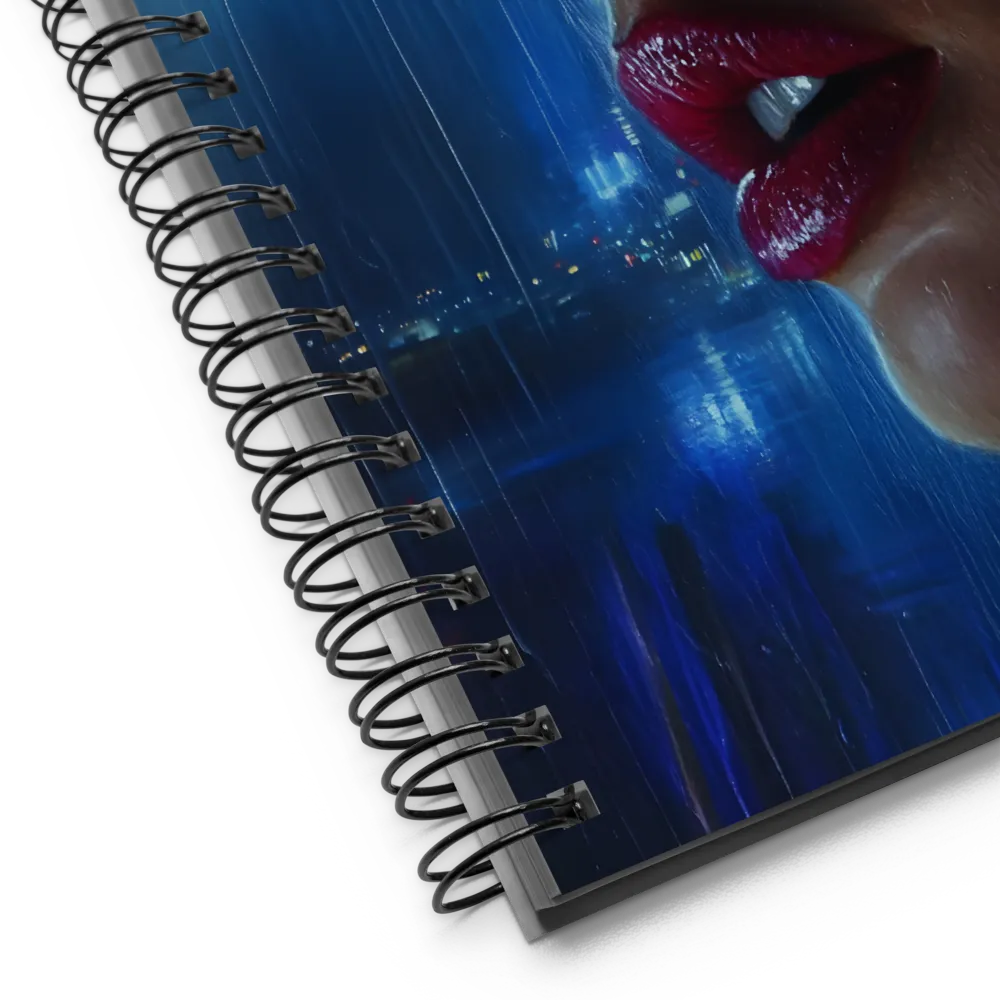 Reflections of Intensity | Spiral Notebook