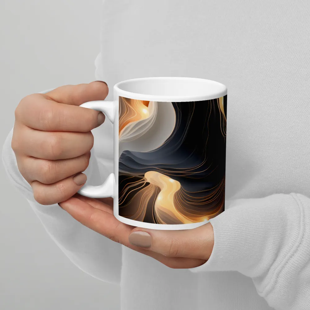 Fluid Harmony | Mug with White inside | 11 oz