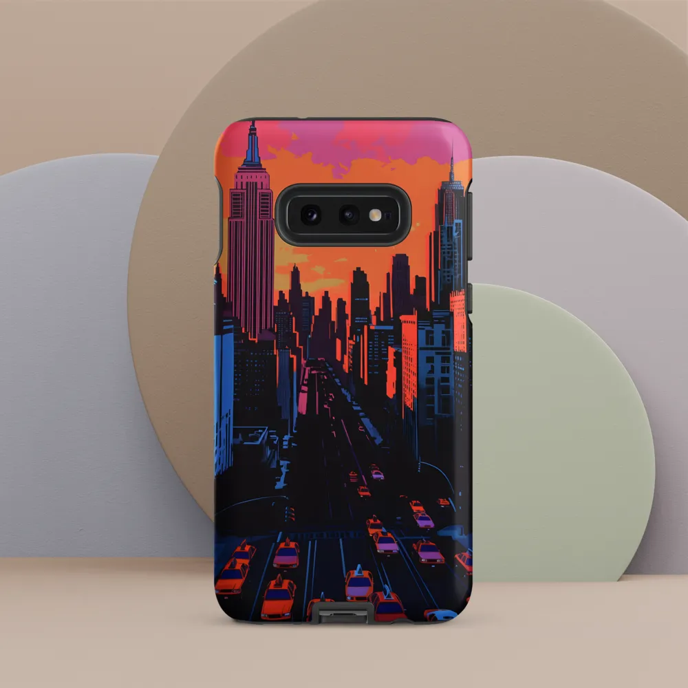 Sunset Over Skyscrapers