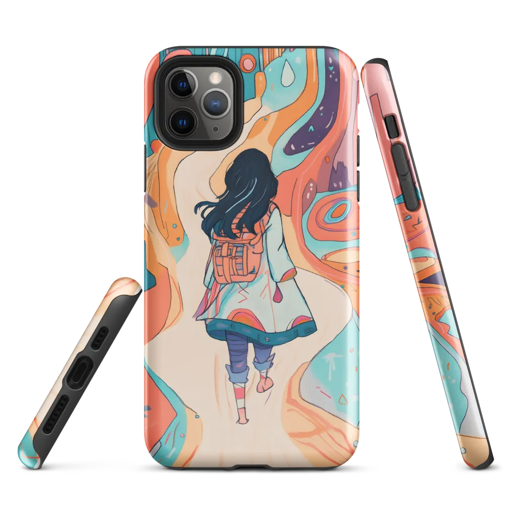 Journey Through a Whimsical Landscape | Phone Case |  11 Pro Max | Tough Case | Glossy