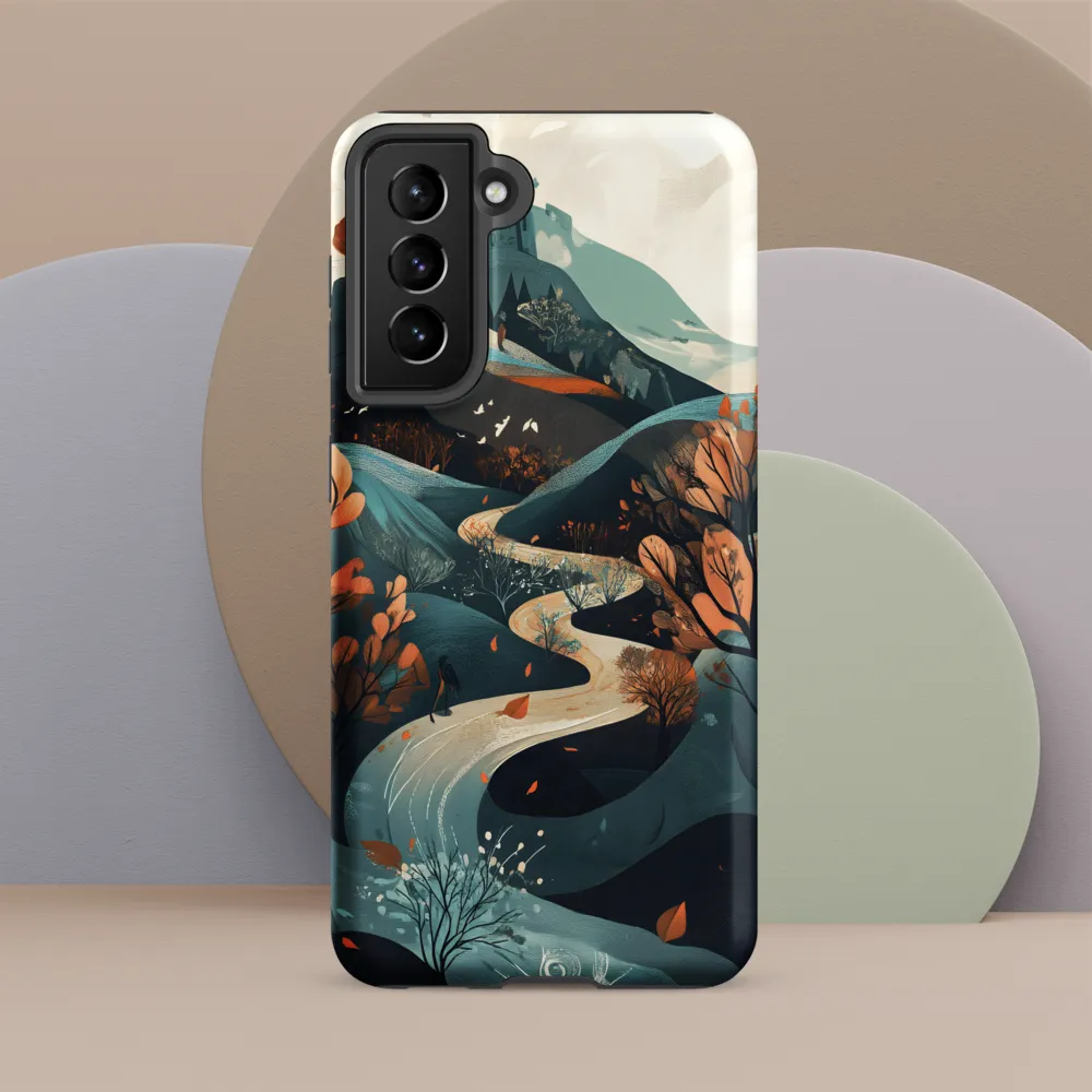 Whispers of Autumn: A Serene Journey | Phone Case |  S21 FE | Tough Case | Matte