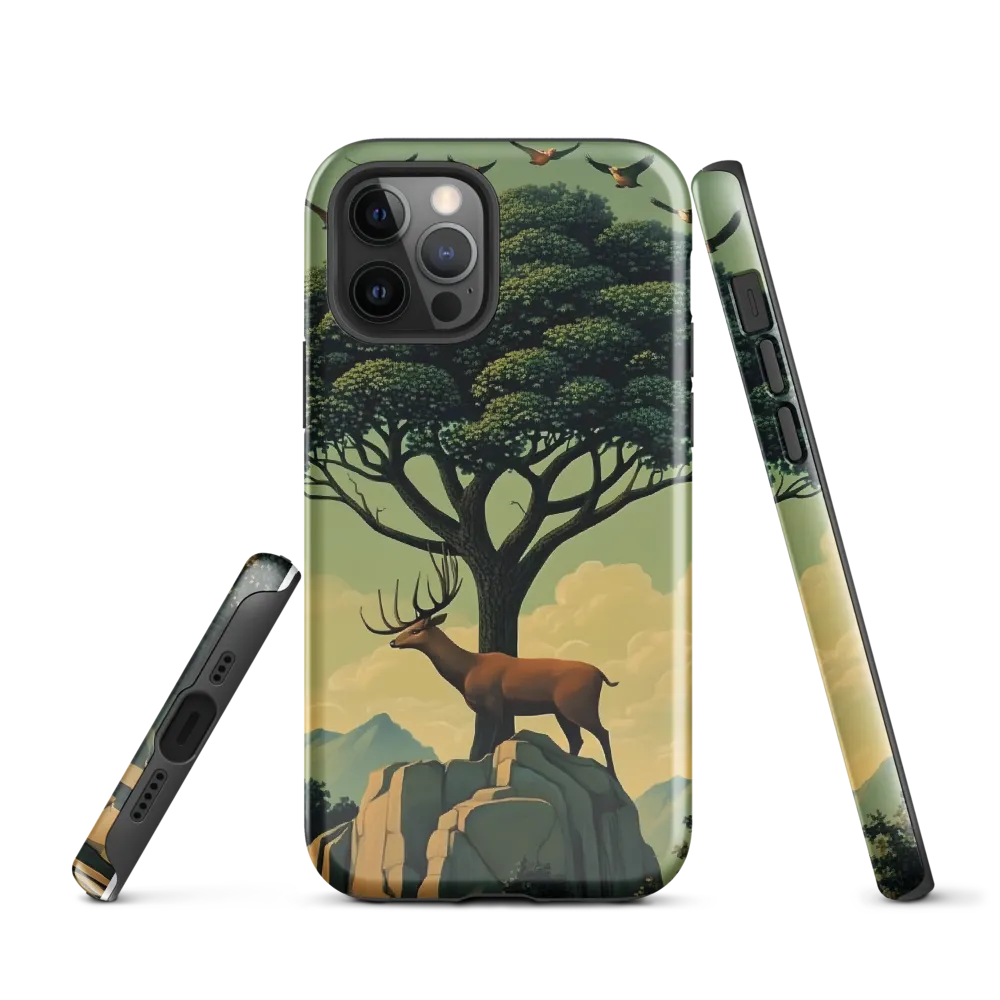 Stag at the Tree's Summit