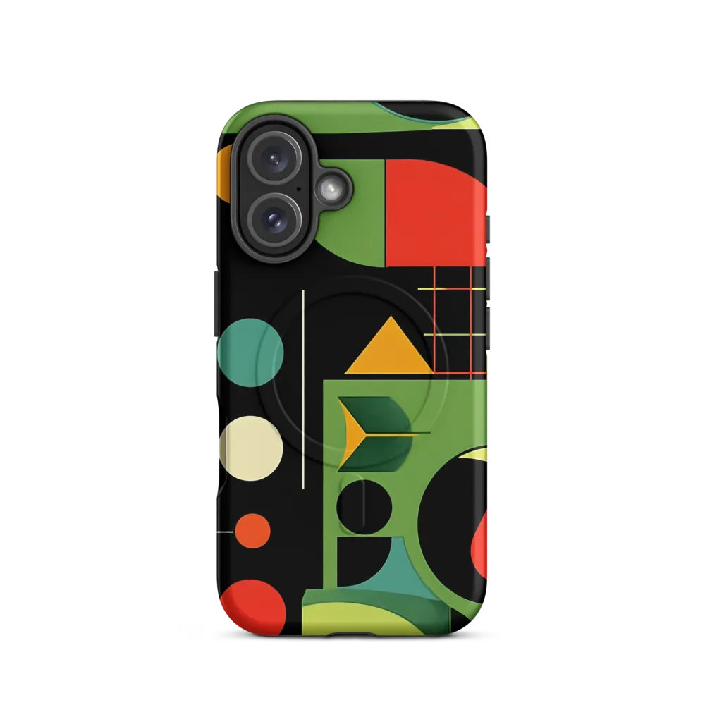 Geometric Harmony | Phone Case |  16 | MagSafe® Tough Case | Matte