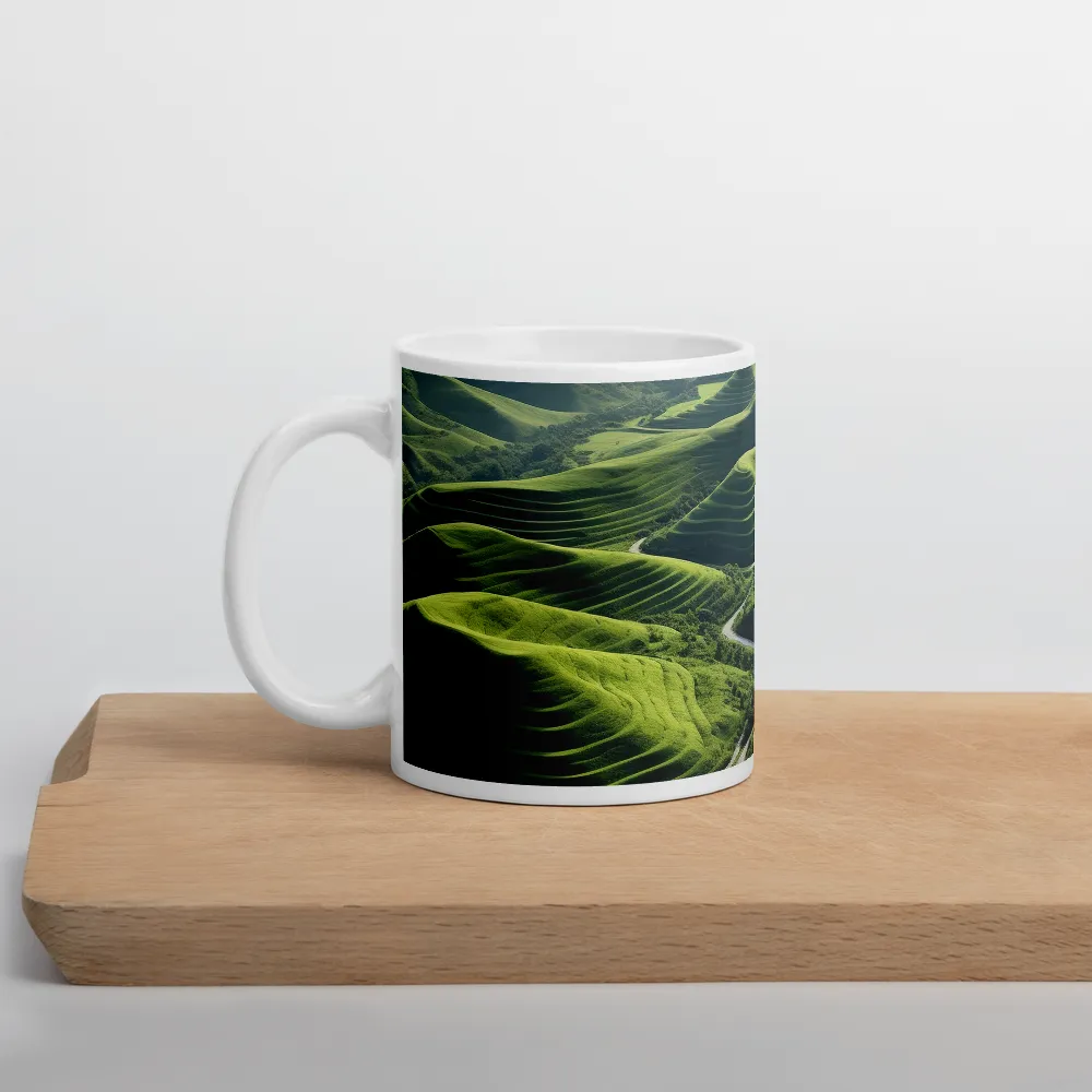 The Serene Undulations of Nature | Mugs | Multiple Sizes & Colors