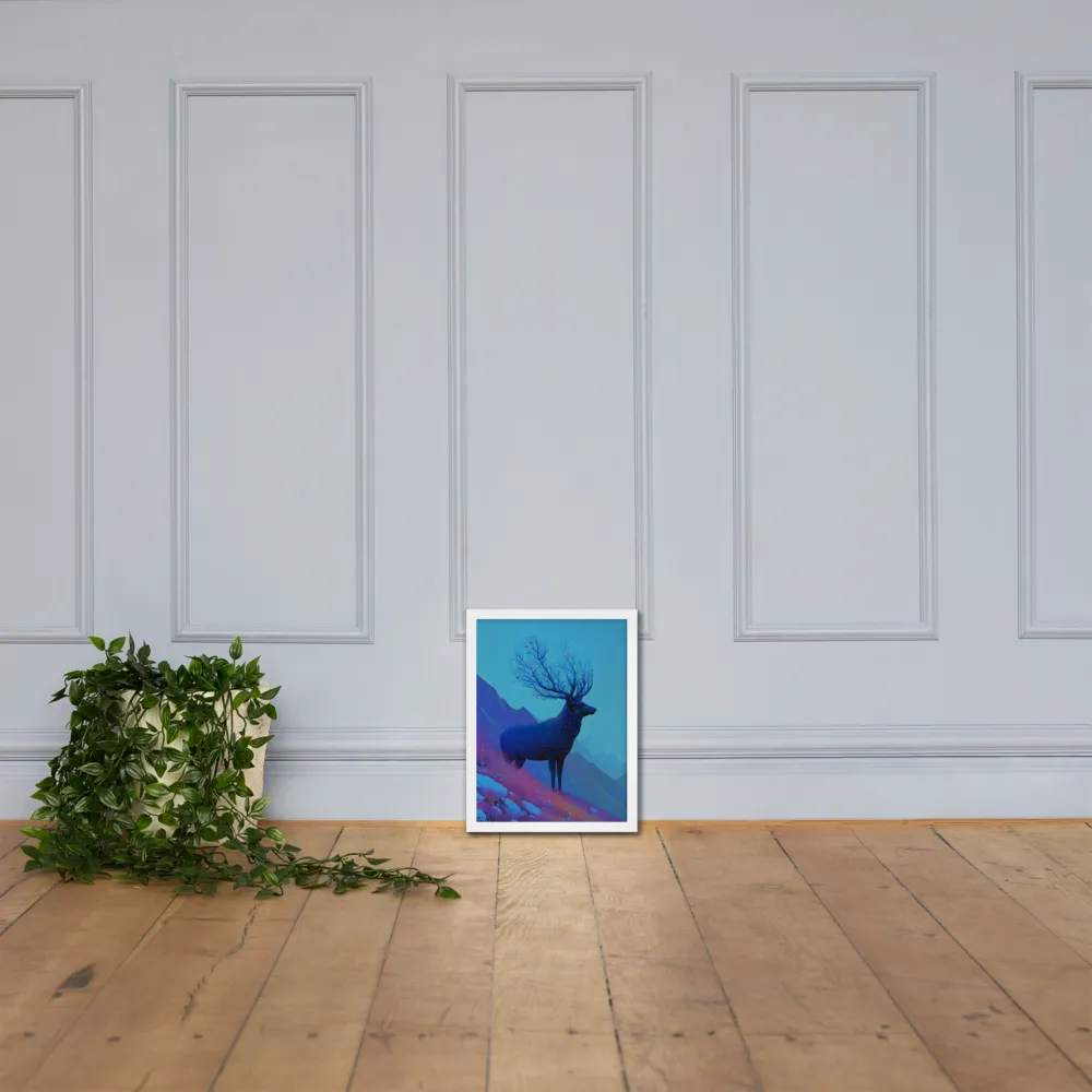 Ethereal Harmony | Poster with White Frame | 12″×16″