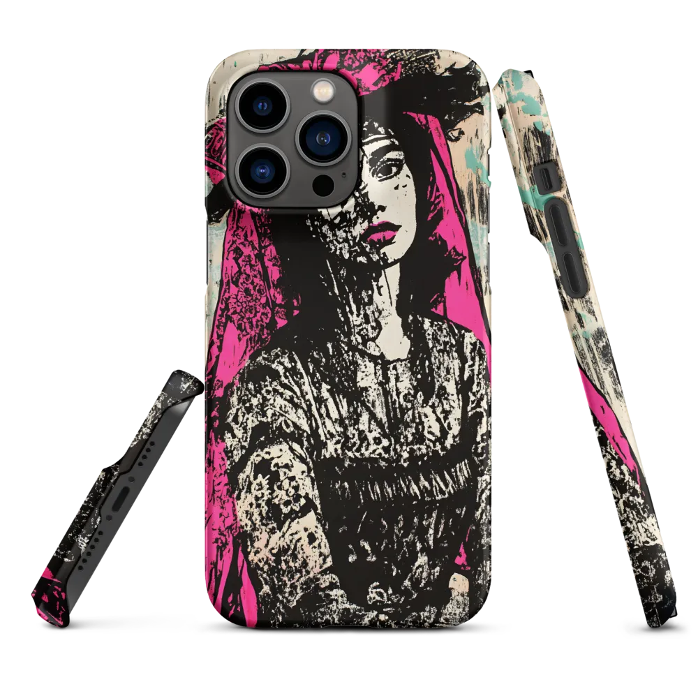 Veiled Beauty | Phone Case |  14 Pro Max | Snap Case | Matte