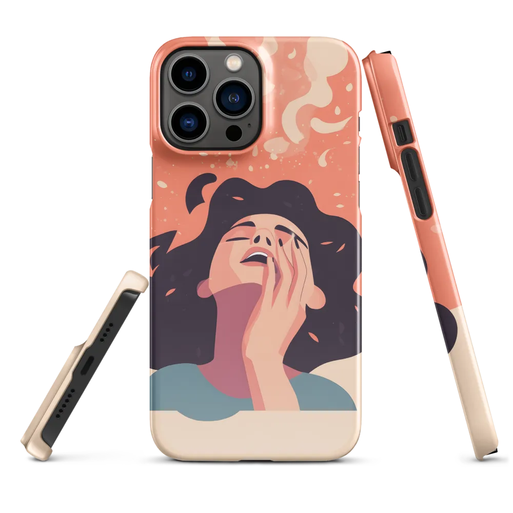 Whispers of Reflection | Phone Case |  13 Pro Max | Snap Case | Glossy