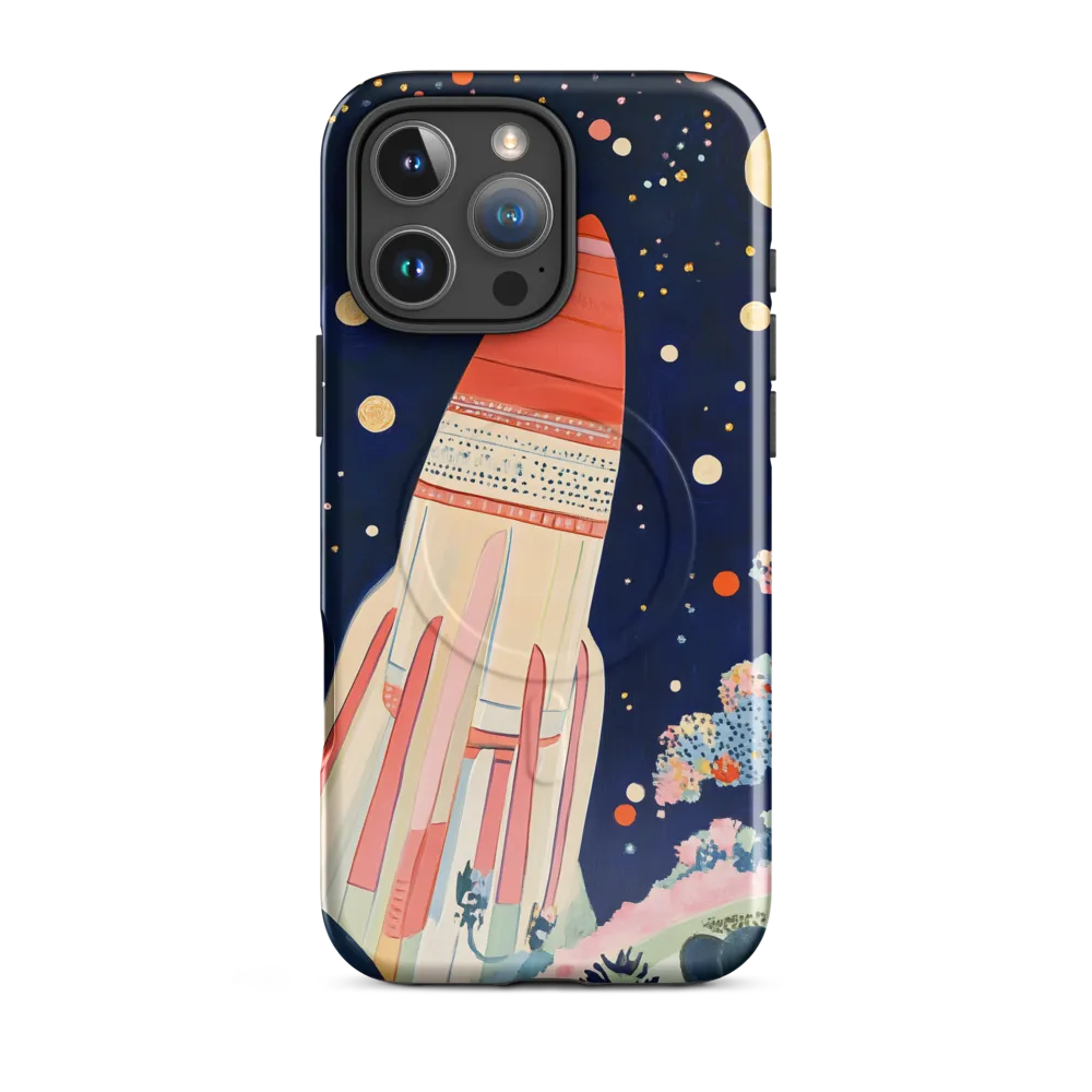Cosmic Dreams: The Rocket's Journey