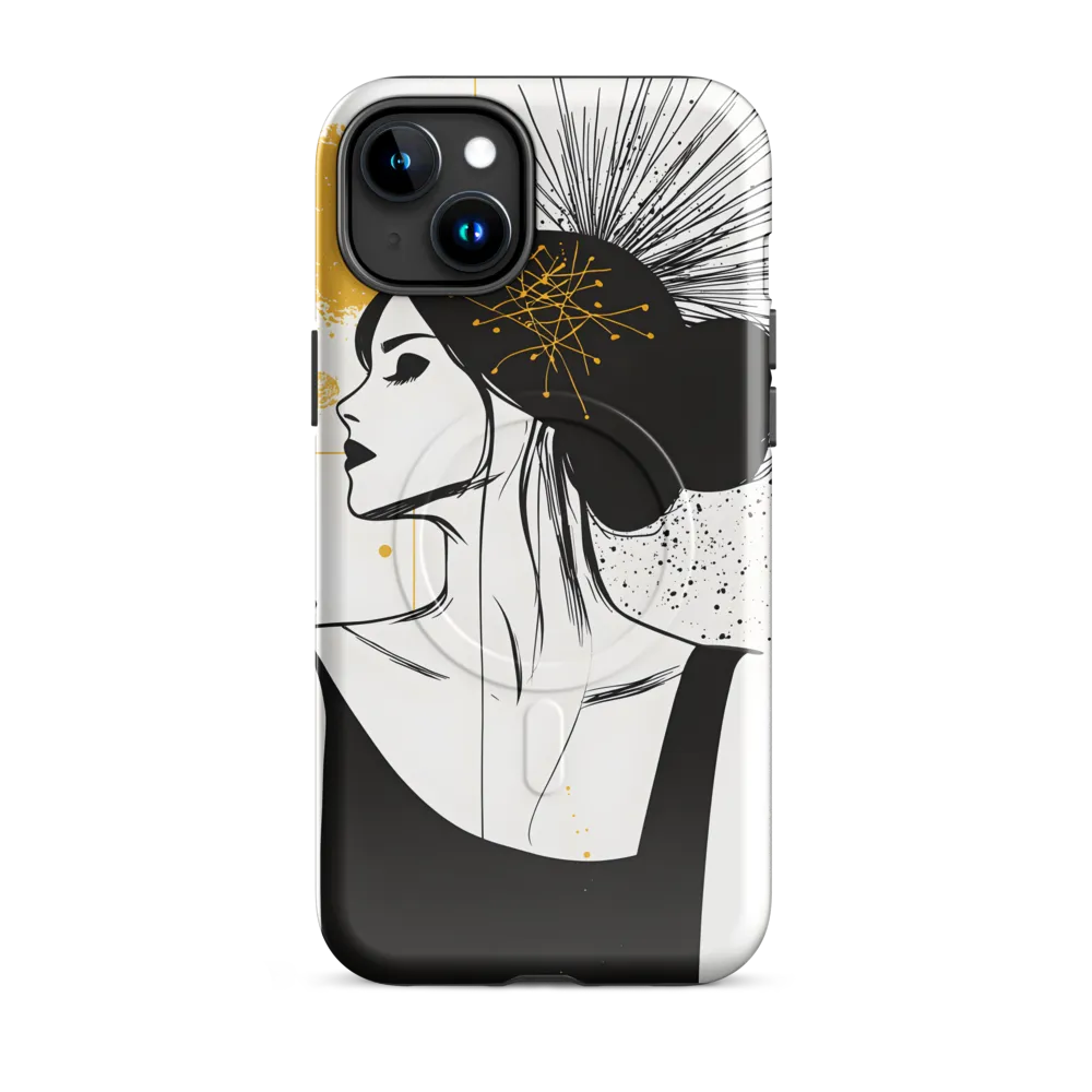 Ethereal Elegance | Phone Case |  15 Plus | MagSafe® Tough Case | Glossy