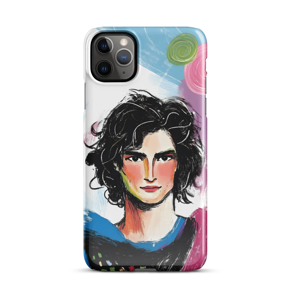 Vibrant Portrait of Youth | Phone Case |  11 Pro Max | Snap Case | Glossy