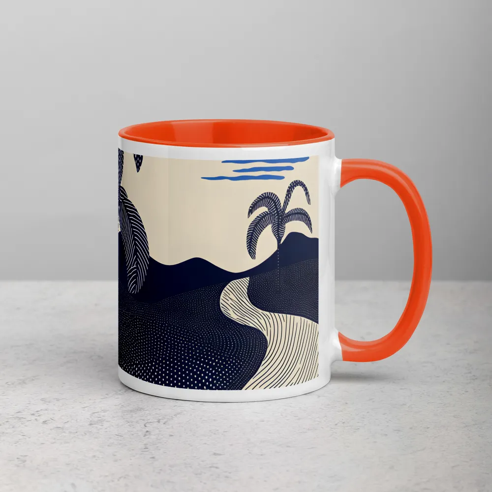 Tranquil Sunset in Modern Minimalism