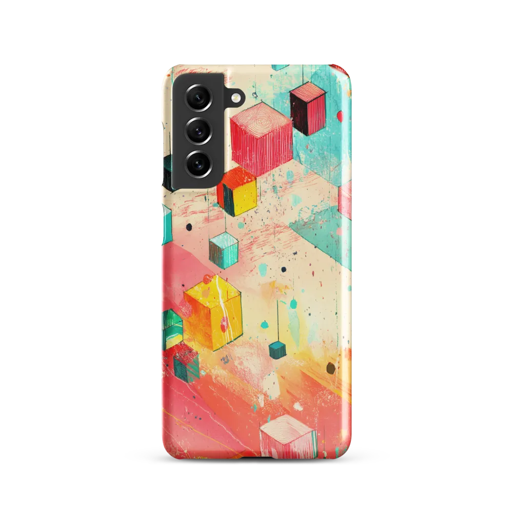 Suspended Cubes in Colorful Abstraction