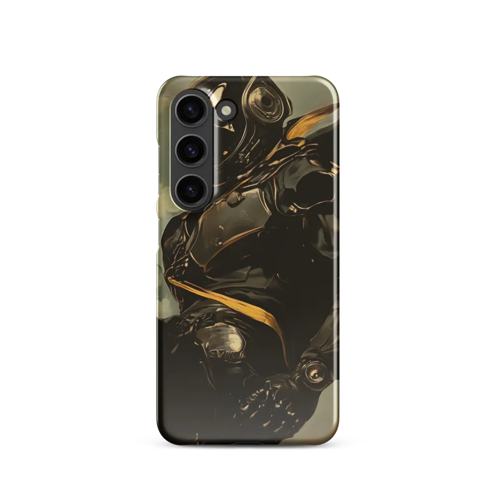 Ethereal Explorer: The Enigmatic Astronaut | Phone Case |  S23 | Snap Case | Glossy