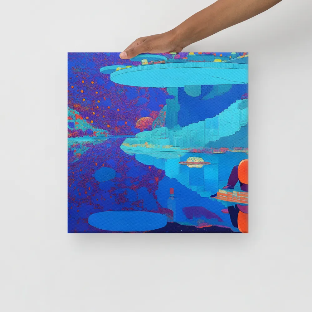 Reflections of Serenity | Canvas | 16″×16″
