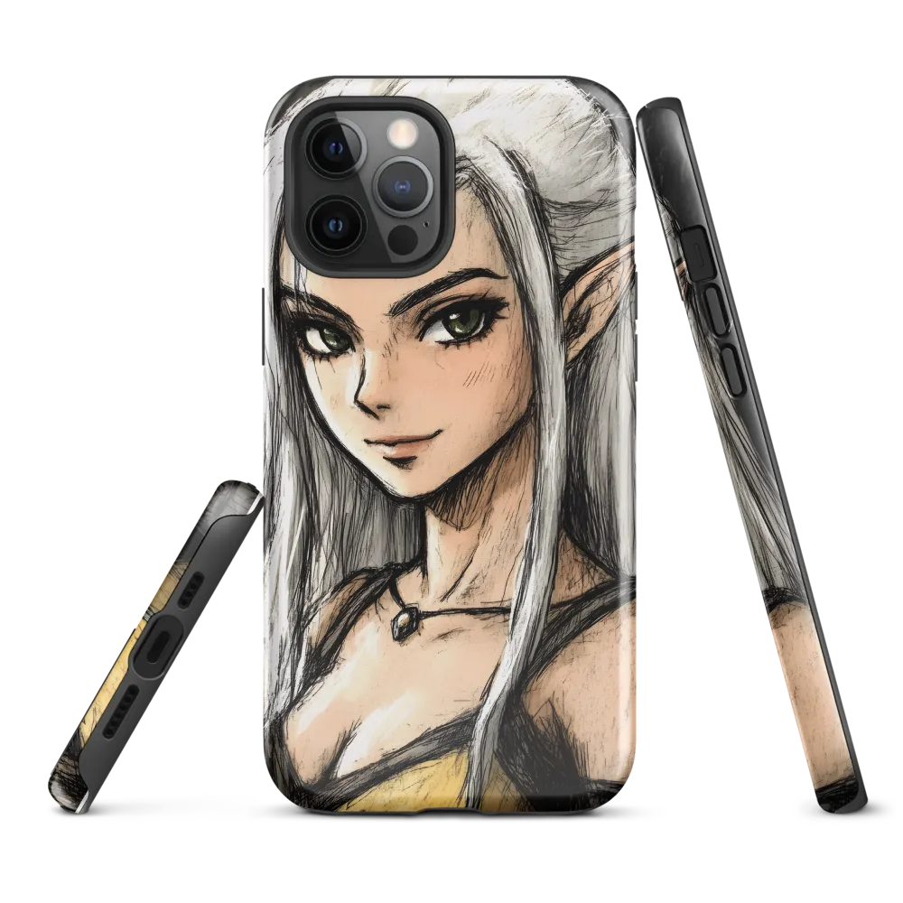 Ethereal Elegance: The Elf's Portrait