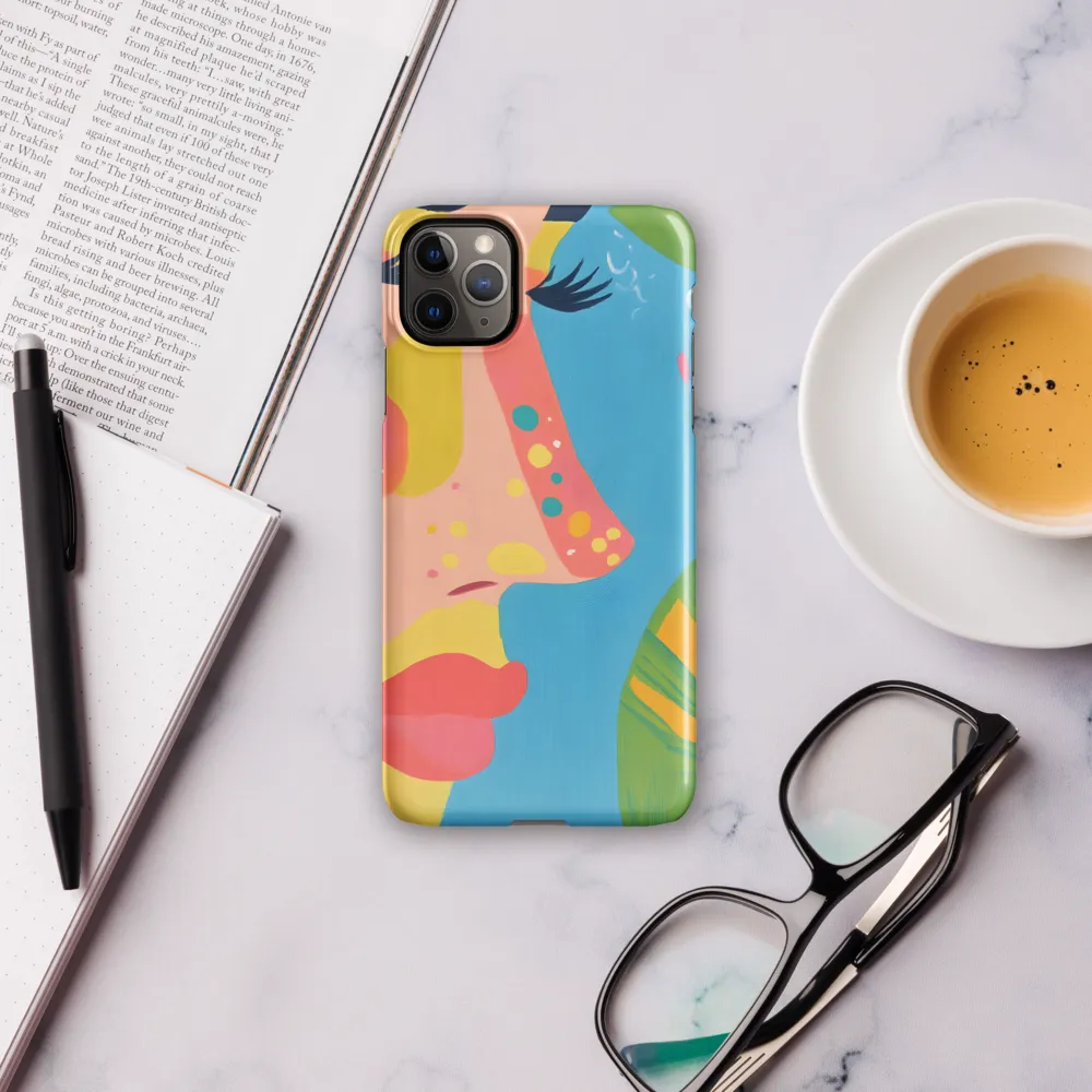 Whimsical Woman: A Modern Portrait | Phone Case |  11 Pro Max | Snap Case | Glossy