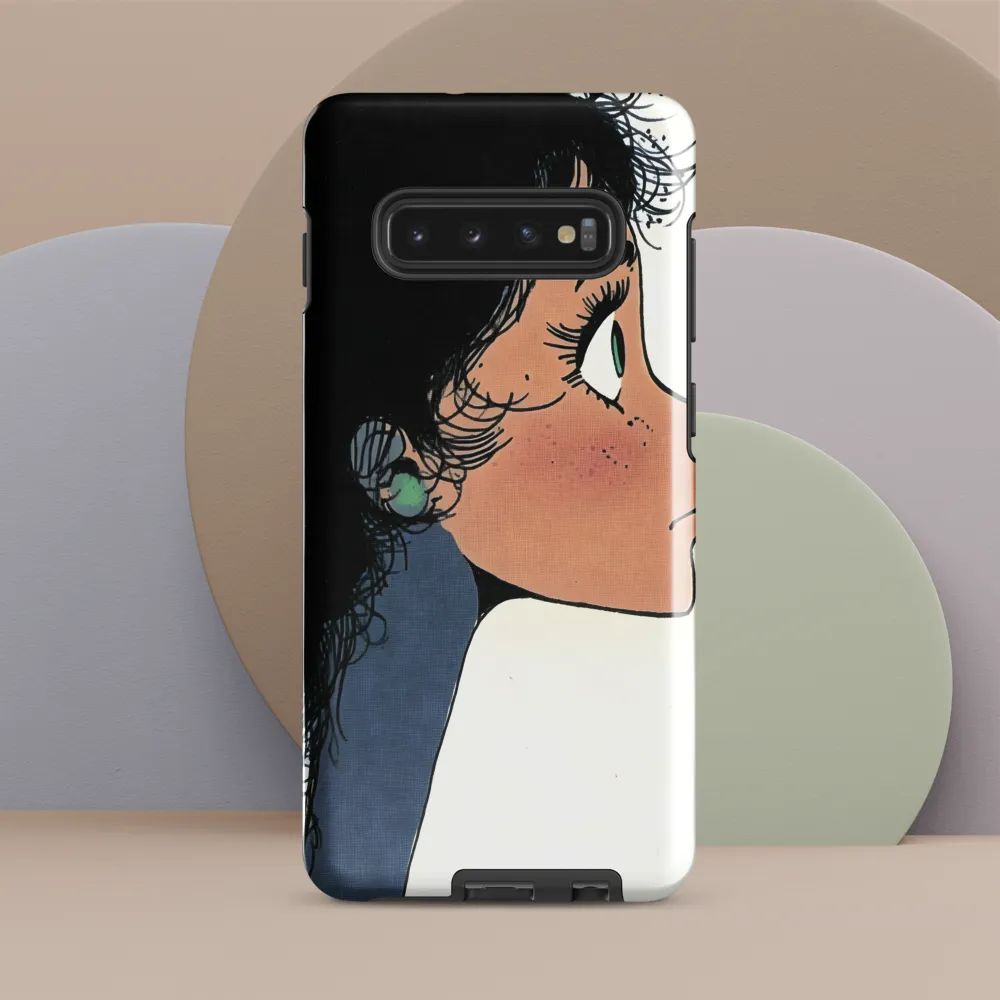 Whispers of Contemplation | Phone Case |  S10 Plus | Tough Case | Glossy