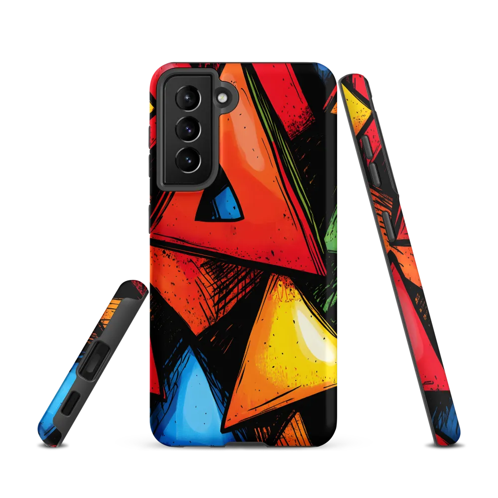 Vibrant Triangles in Abstract Harmony