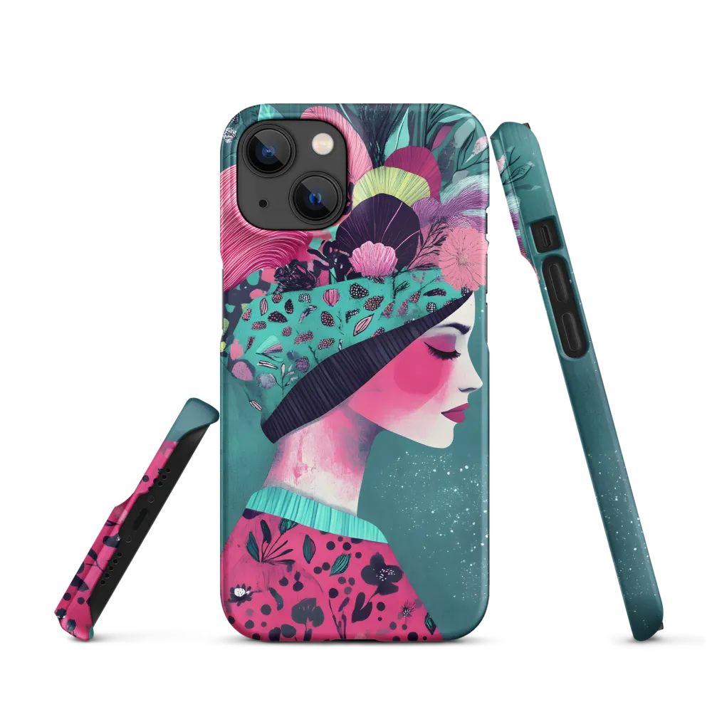 Whimsical Floral Portrait