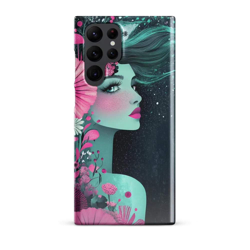 Floral Harmony: Portrait of Serenity