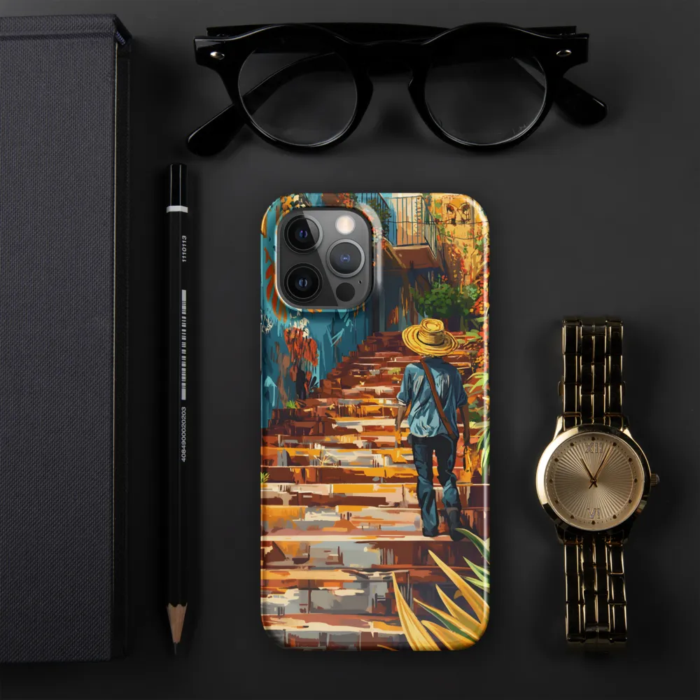 Steps to Adventure | Phone Case |  12 Pro Max | Snap Case | Glossy