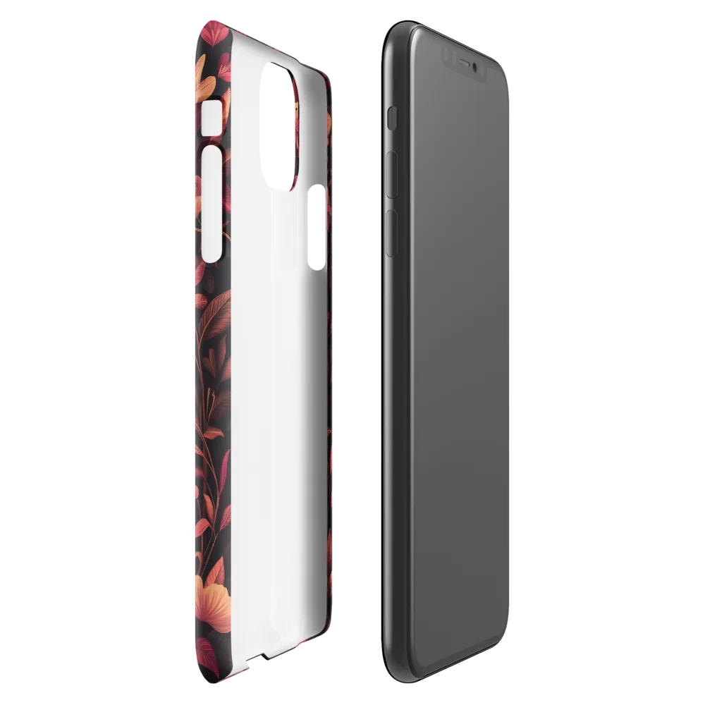 Enigmatic Feline Flora | Phone Case |  11 Pro Max | Snap Case | Glossy