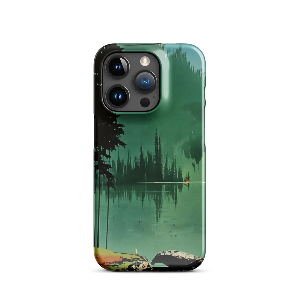 Serenity Reflected: A Tranquil Lake Scene