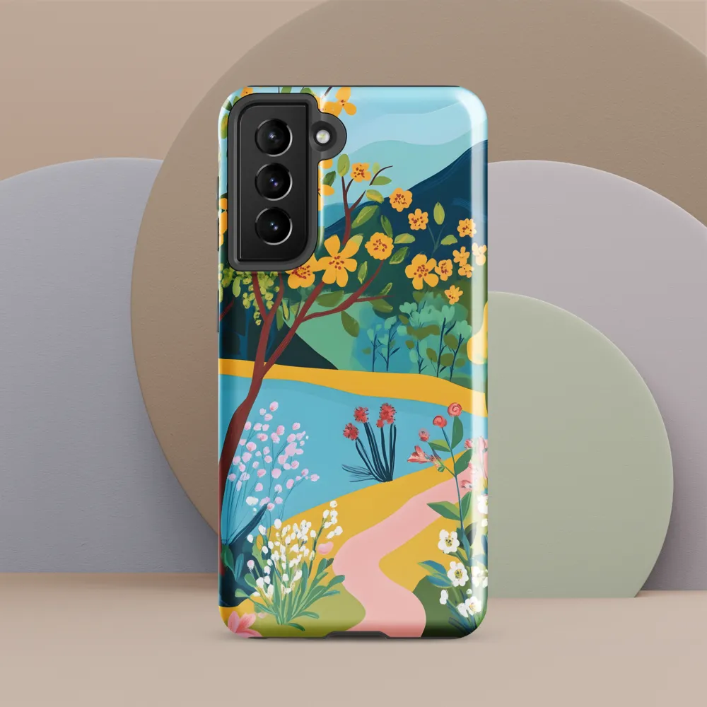 Blossoms by the Tranquil Waters
