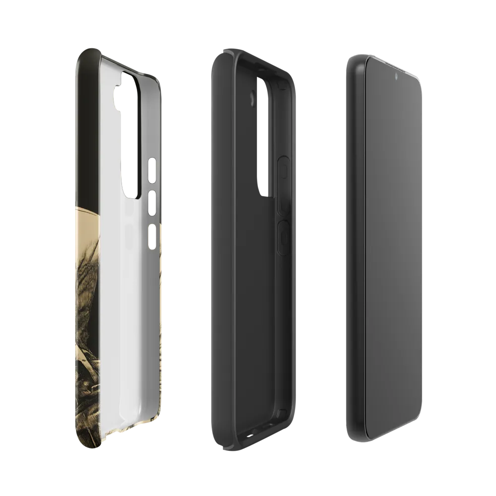 Desperate Gaze | Phone Case |  S22 | Tough Case | Glossy