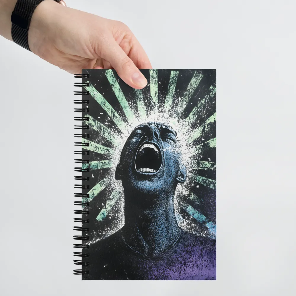 Eruption of Emotion | Spiral Notebook