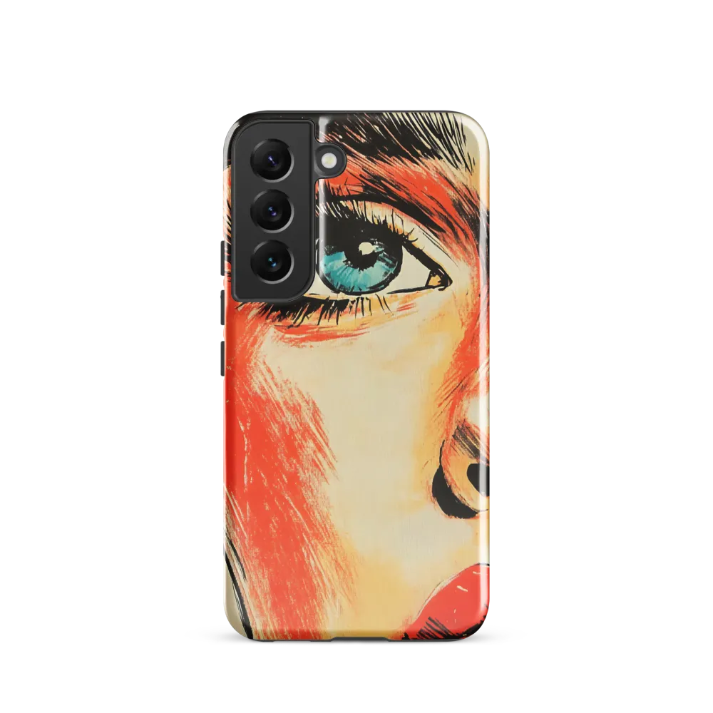 Intense Gaze: A Pop Art Portrait