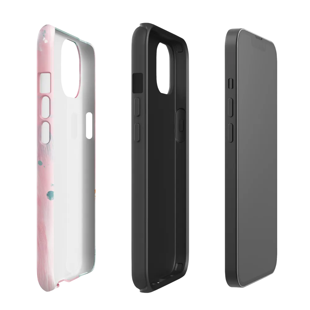Dreamy Serenity: A Contemporary Portrait | Phone Case |  13 | Tough Case | Glossy