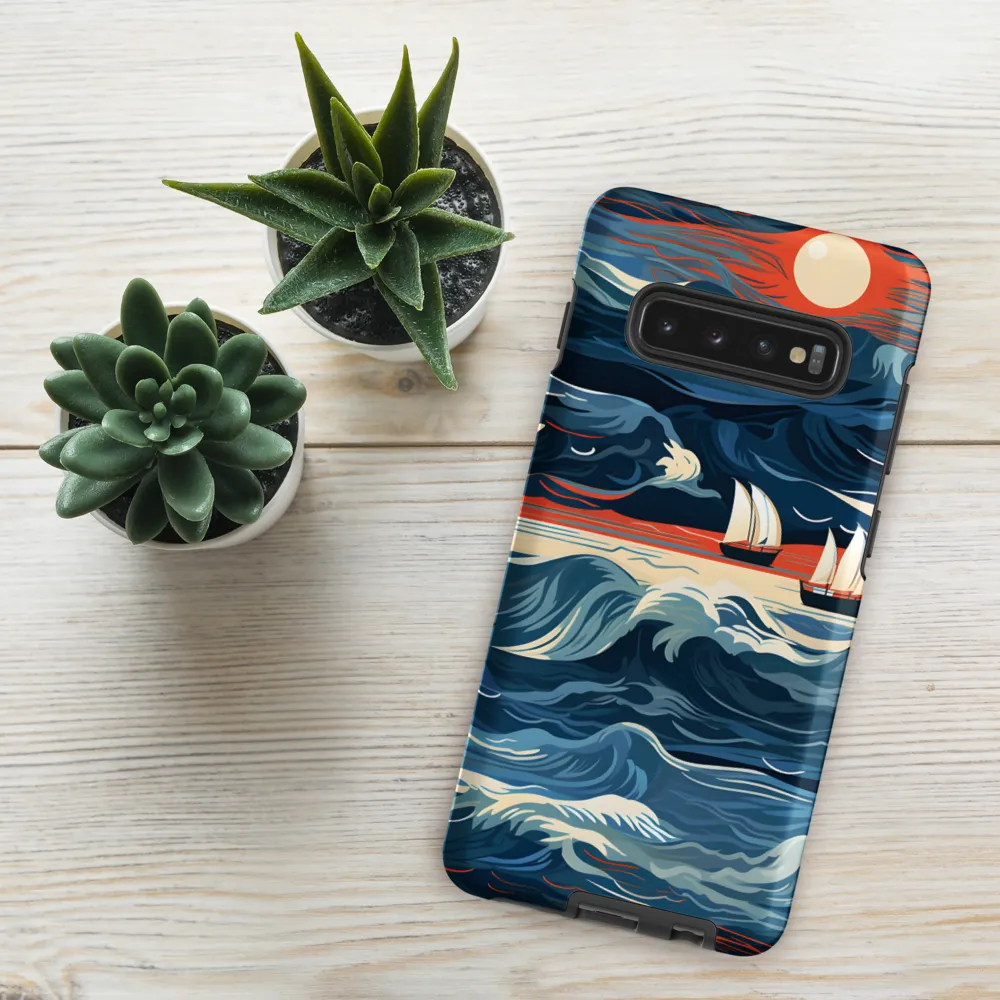 Ocean Whispers: A Voyage at Dusk