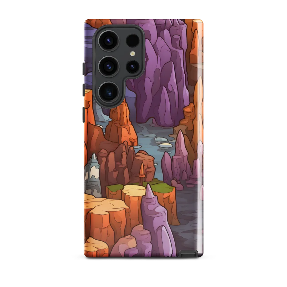 Vibrant Rockscape: A Digital Odyssey
