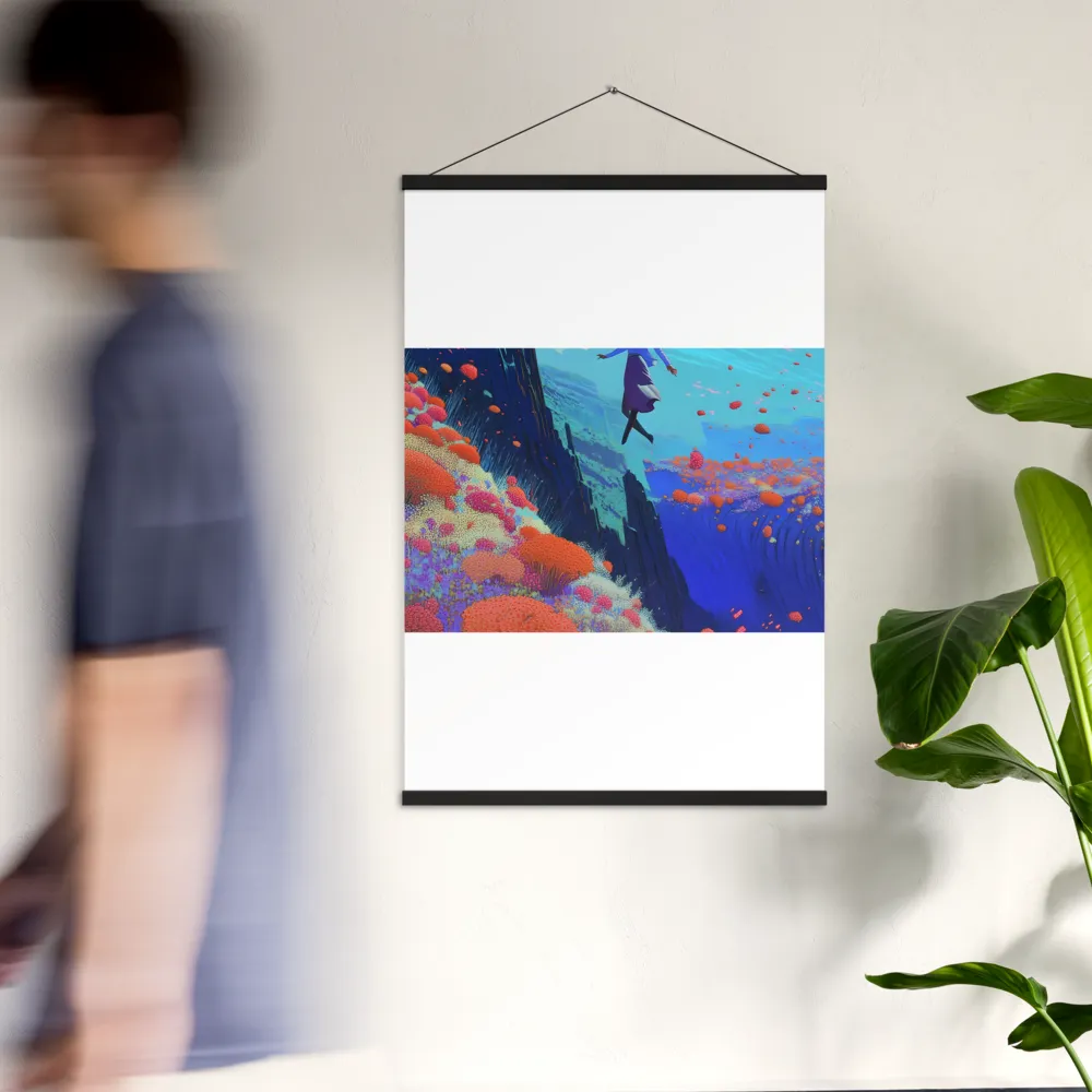 Whispers of Freedom | Poster With Black Wood Hanger | 24″×36″