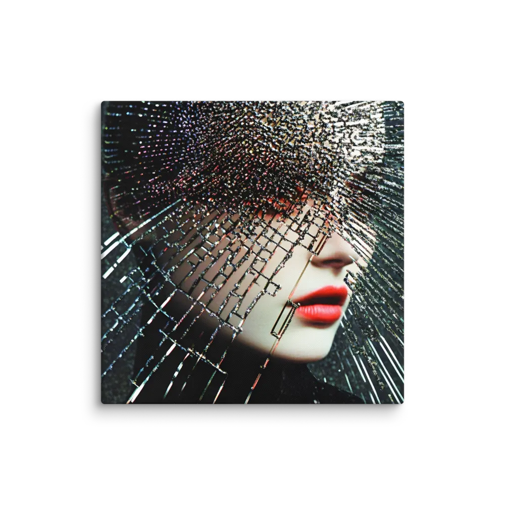Fractured Identity | Canvas | 28″×28″