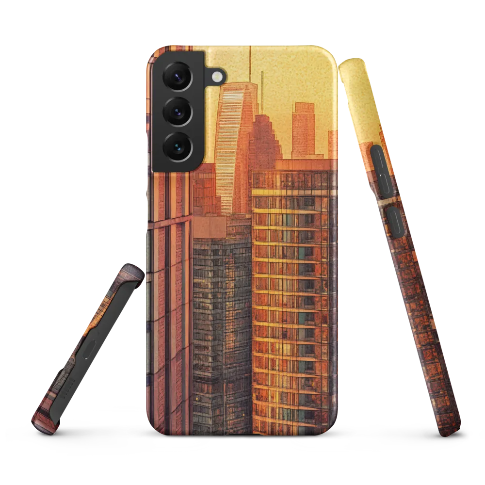 Urban Serenity at Sunset | Phone Case |  S22 Plus | Snap Case | Matte
